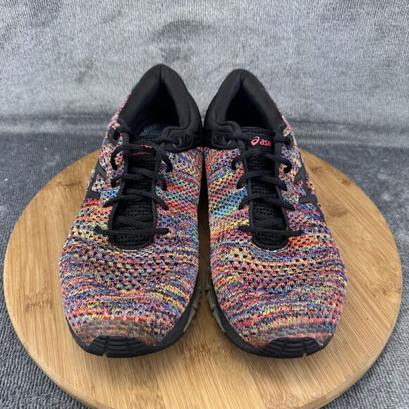 Asics Gel Quantum 360 Shoes Womens Size 9.5 Multicolor Knit Running Sneakers - Picture 3 of 11